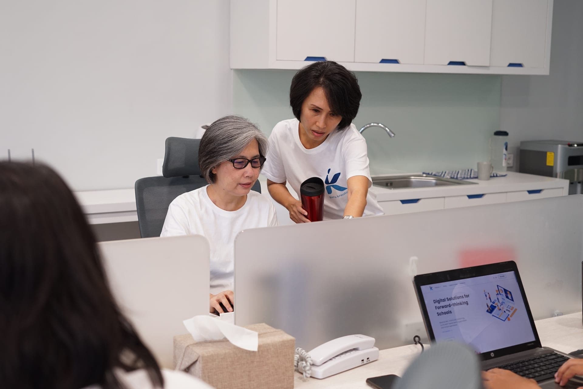 Suasana Ruang Kelas Digital